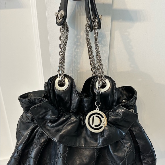 Dior Black Cannage Leather Le Trent Hobo - Picture 7 of 9